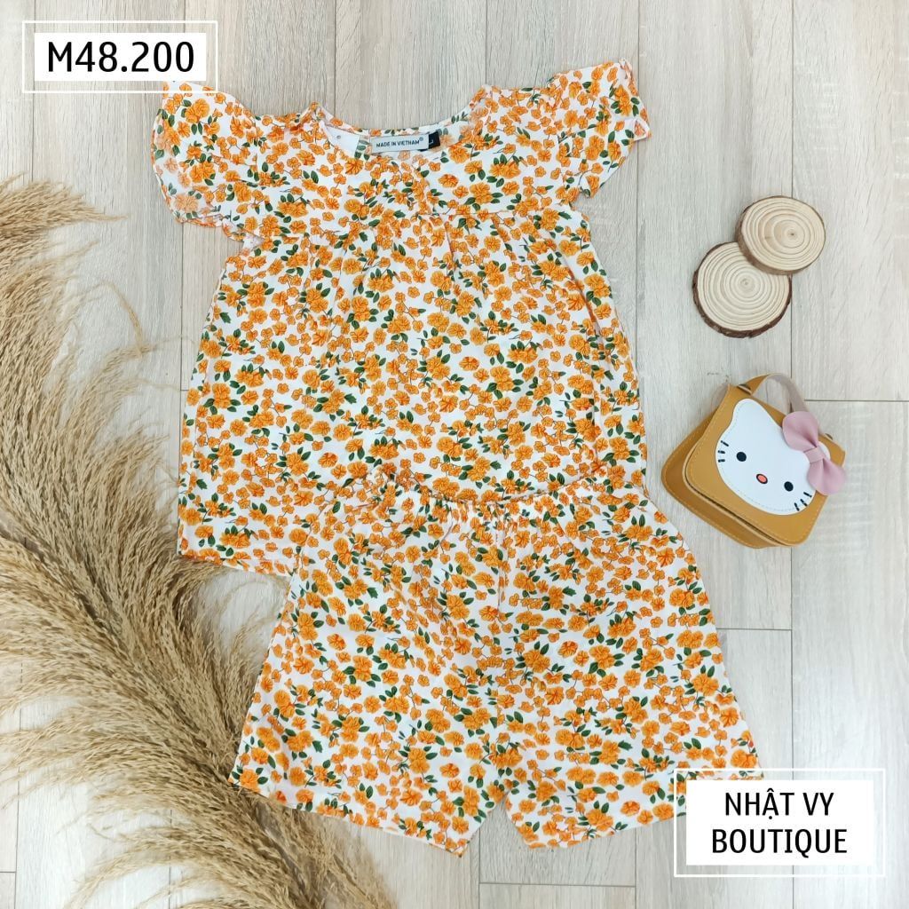  Set bộ hoa tay bèo cho bé 2 màu - M48 