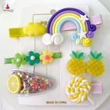  SET KẸP CẦU VỒNG CHO BÉ - A522 