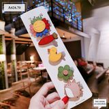  SET KẸP BÉ HÌNH CON VẬT DỄ THƯƠNG A424 