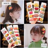  SET KẸP BÉ HÌNH CON VẬT DỄ THƯƠNG A424 