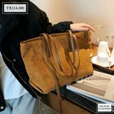  TÚI XÁCH A4 DA NHUNG MỀM - TX114 
