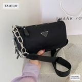  TÚI XÁCH ĐEN CÓ HÌNH TAM GIÁC TX117 