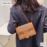  TÚI XÁCH HỌA TIẾT VIỀN MÀU TX34 