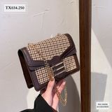  TÚI XÁCH HỌA TIẾT VIỀN MÀU TX34 