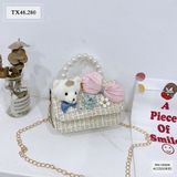  TÚI XÁCH BỐ CARO QUAI NGỌC TX48 