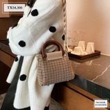  TÚI XÁCH CARO NÂU QUAI XOẮN KÈM VÍ TX54 