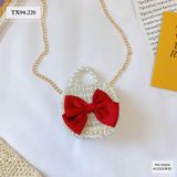  TÚI XÁCH NƠ ĐỎ SANG CHẢNH CHO BÉ - TX94 