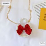  TÚI XÁCH NƠ ĐỎ SANG CHẢNH CHO BÉ - TX94 