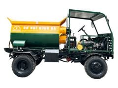 Máy trộn bê tông tự hành bồn ngang Hồng Hà 12 bao