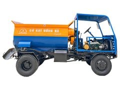 Máy trộn bê tông tự hành bồn ngang Hồng Hà 18 bao