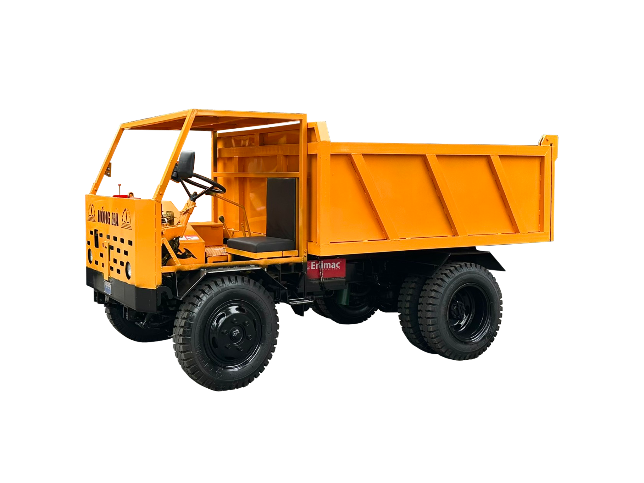 Xe rùa bánh lốp 2,5 khối