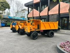 Xe rùa bánh lốp 2,5 khối