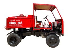 Máy trộn bê tông tự hành Hồng Hà 9 bao 2 cầu