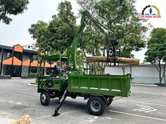 Máy gắp gỗ tự hành Hồng Hà đa chức năng