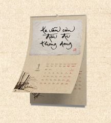 LỊCH TREO TƯỜNG: THẦY CÓ TRONG TA
