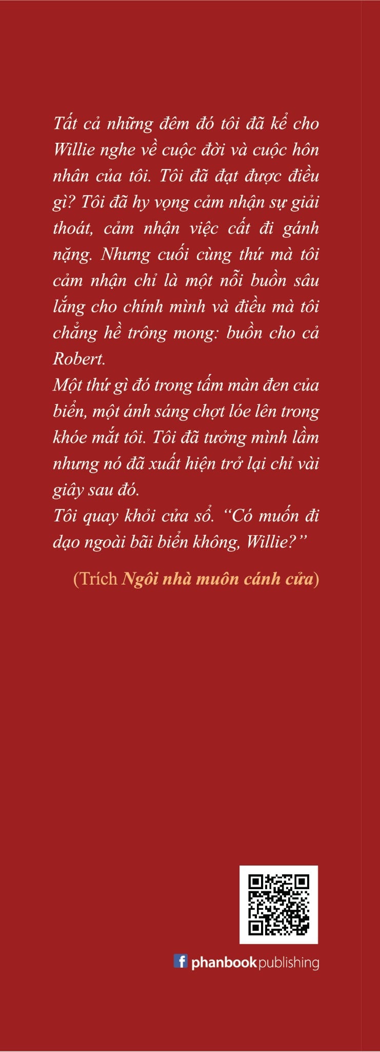 NGÔI NHÀ MUÔN CÁNH CỬA (TIỂU THUYẾT) - TAN TWAN ENG