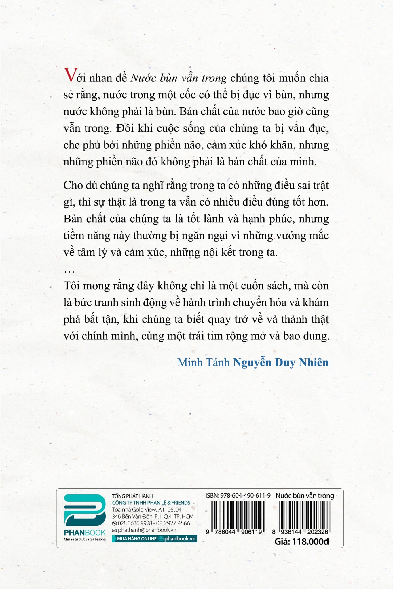 NƯỚC BÙN VẪN TRONG