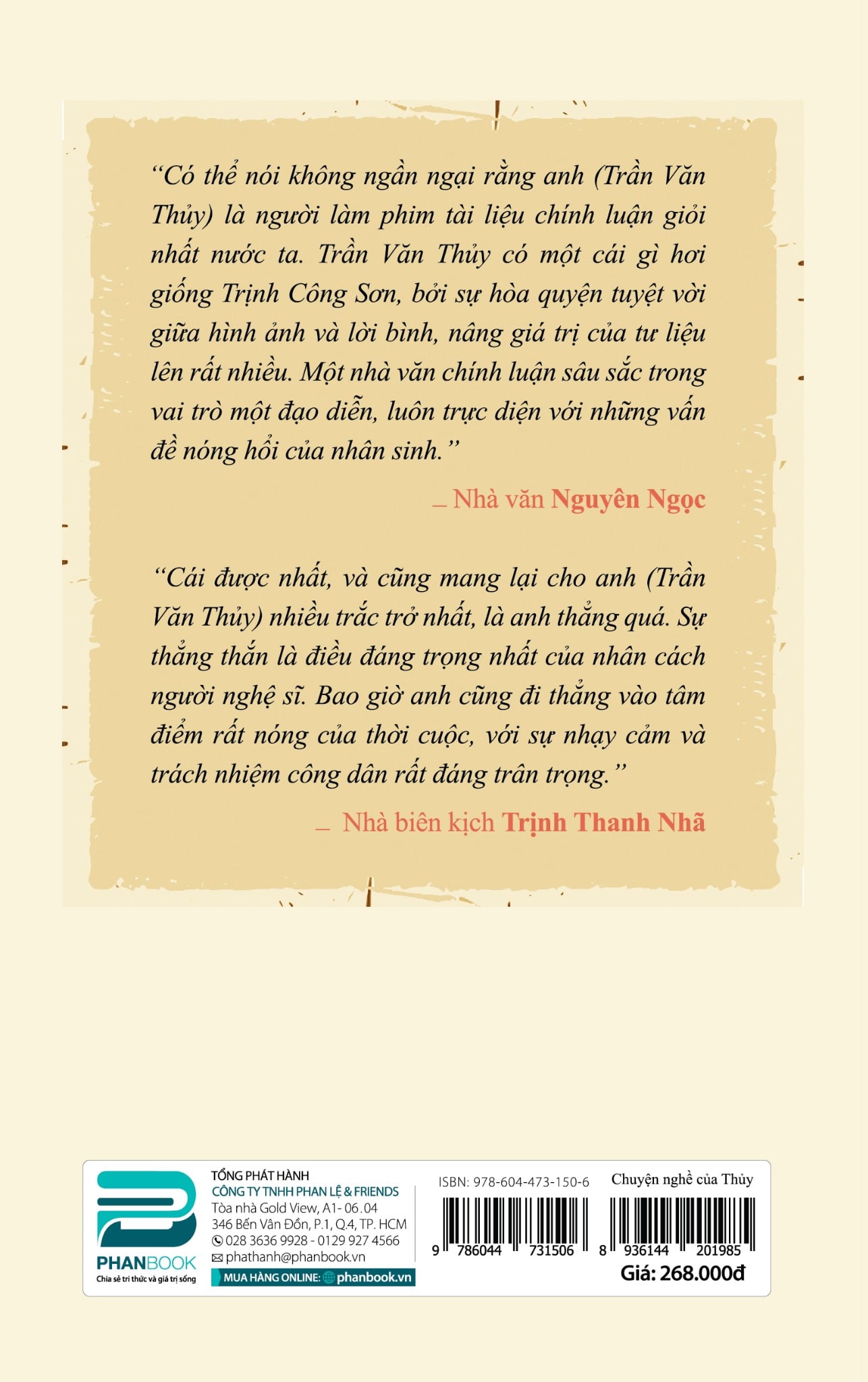 CHUYỆN NGHỀ CỦA THỦY