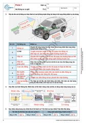 KỸ THUẬT Ô TÔ VÀ XE MÁY HIỆN ĐẠI (BÀI TẬP CÓ LỜI GIẢI PHẦN 1-4 _ SÁCH MÀU)