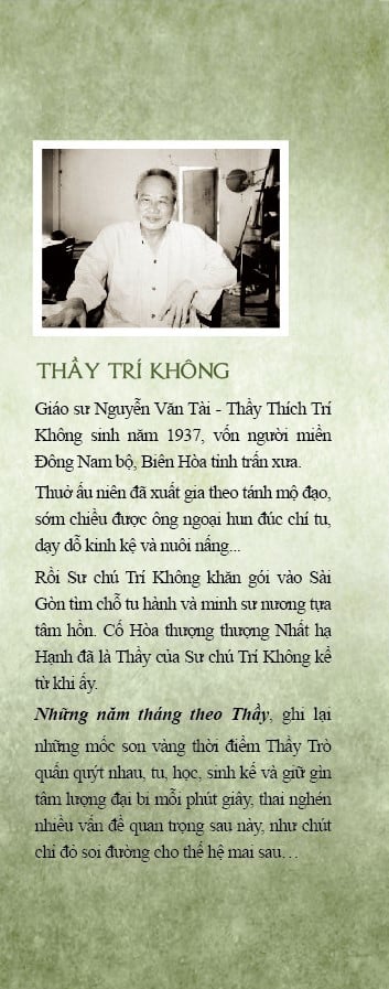 NHỮNG NĂM THÁNG THEO THẦY