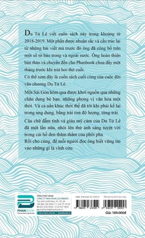 DU TỬ LÊ - NHỮNG TÙY BÚT CUỐI CÙNG