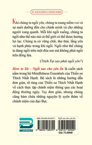HOW TO SIT - NGỒI SAO CHO YÊN ỔN