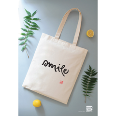 TÚI VẢI CANVAS THƯ PHÁP - SMILE