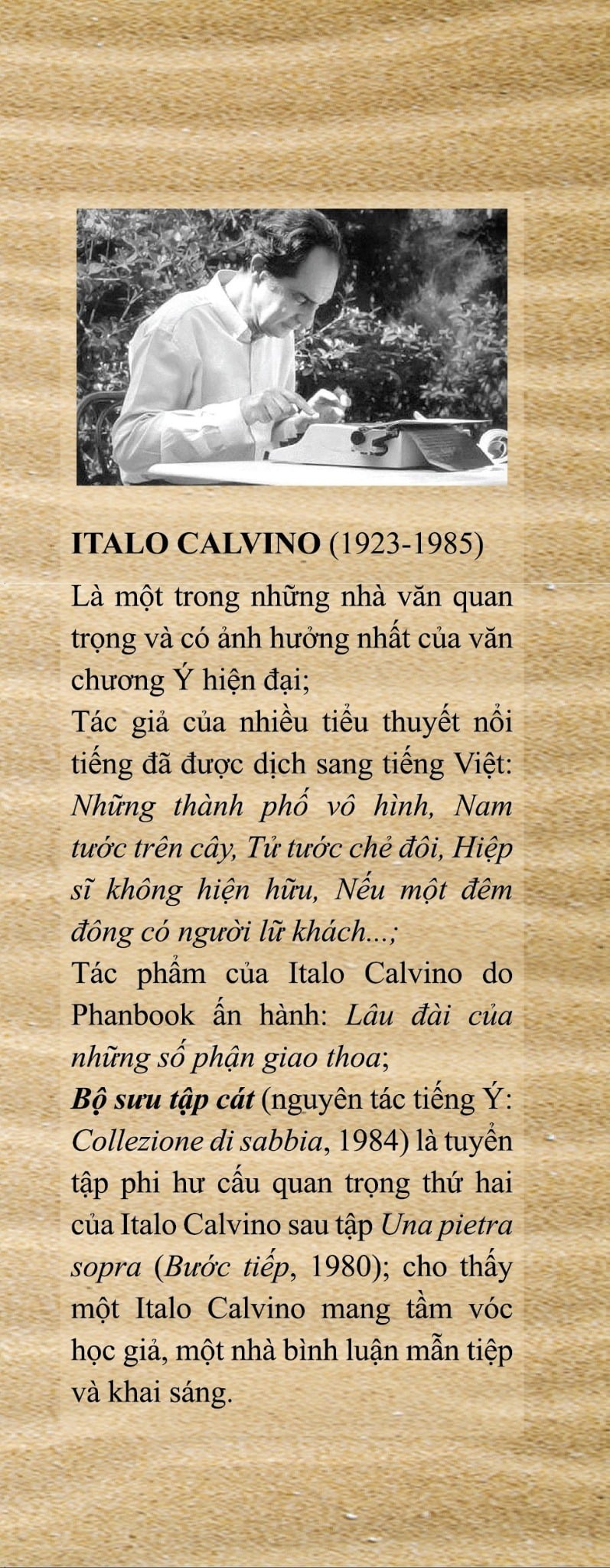 BỘ SƯU TẬP CÁT