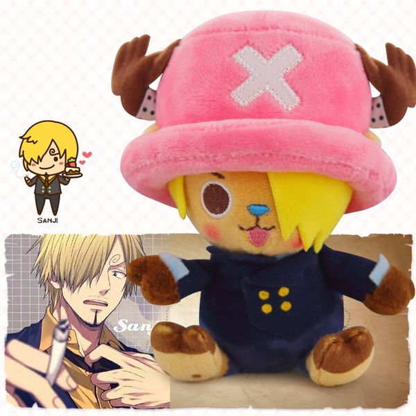 Gấu bông Chopper cosplay Sanji - anime One Piece