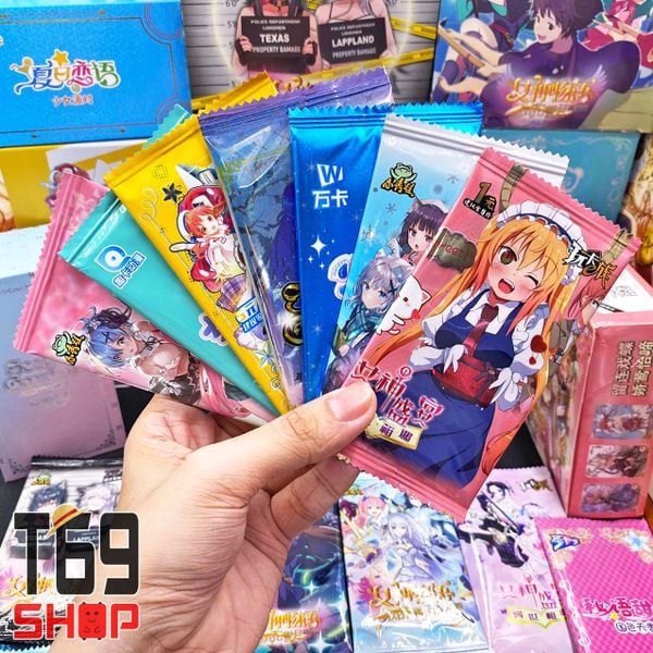Pack nhân phẩm, gói thẻ nhân phẩm Waifu nhiều mẫu Anime Game