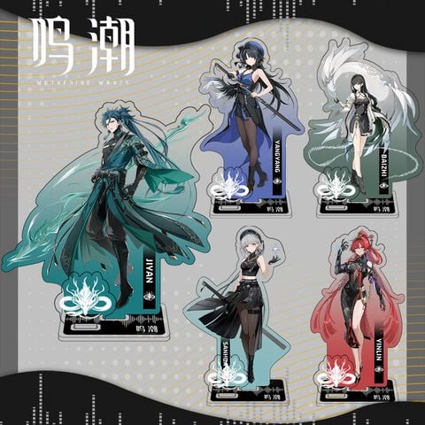 Tượng Standee mica game Wuthering Waves