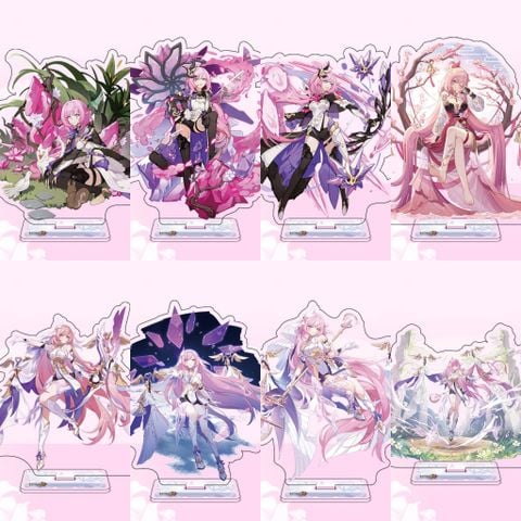 Tượng Standee mica game Honkai Impact 3