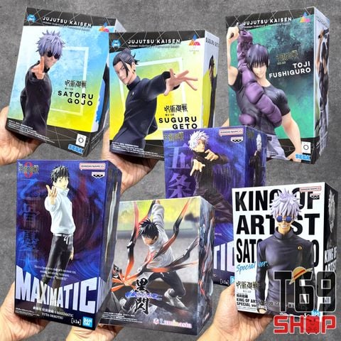 Chính hãng BANDAI, SEGA - Mô hình anime Jujutsu Kaisen nhiều nhân vật