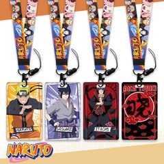 Dây đeo thẻ tên/móc khóa dây strap anime Naruto (Có kèm theo bảng tên)