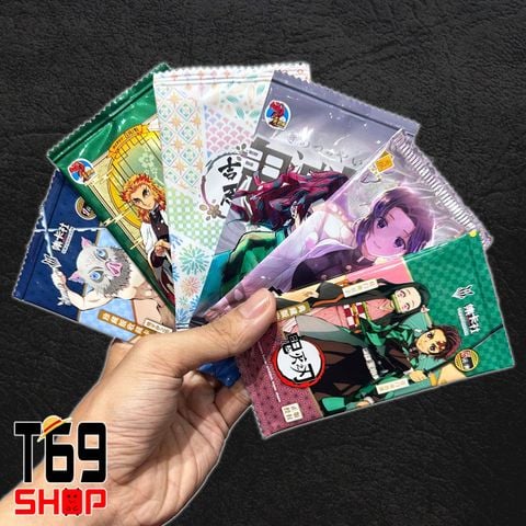 Pack nhân phẩm, gói thẻ nhân phẩm anime Kimetsu no Yaiba