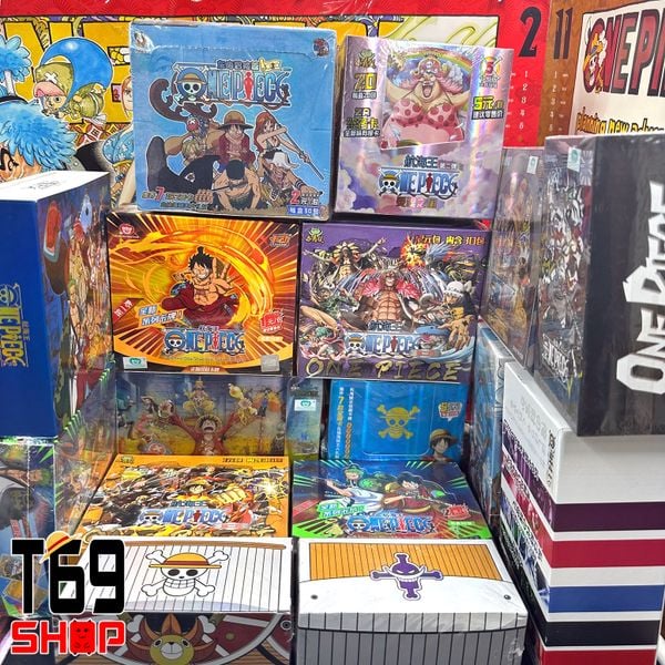 Full box - Hộp thẻ nhân phẩm anime One Piece nhiều mẫu