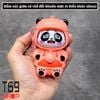 Móc khóa đổi mặt Doraemon, Shin, Cabybara, Gấu Trúc dễ thương