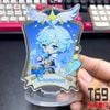 Tượng Standee mica game Genshin Impact - Cute card ver