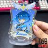 Tượng Standee mica game Genshin Impact - Cute card ver