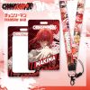 Dây đeo thẻ tên/móc khóa dây strap anime Chainsaw Man (Có kèm theo bảng tên)