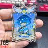 Móc khóa mica game Genshin Impact - Cute card ver