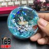 [Tặng bao bảo vệ] Huy hiệu game Genshin Impact có hiệu ứng lấp lánh (Size 5.8cm)