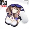 Lót chuột 3D silicon game Genshin Impact và nhiều mẫu Anime khác (Nhóm 2)