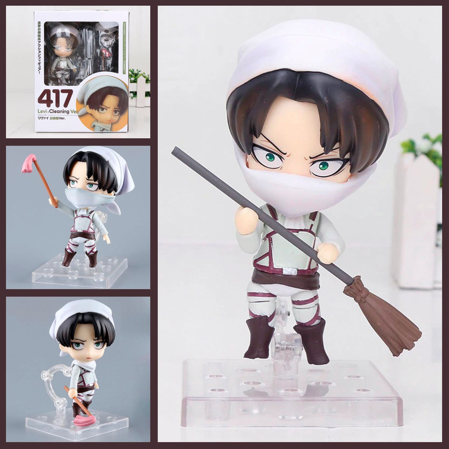 Hobby Max Mô hình nhân vật Levi 17 Scale Figure dòng Attack on Titan 26cm  AOTHM01  GameStopvn