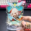 Tượng Standee mica game Genshin Impact - Cute card ver