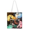 Túi tote vải canvas đeo chéo anime Kimetsu no Yaiba