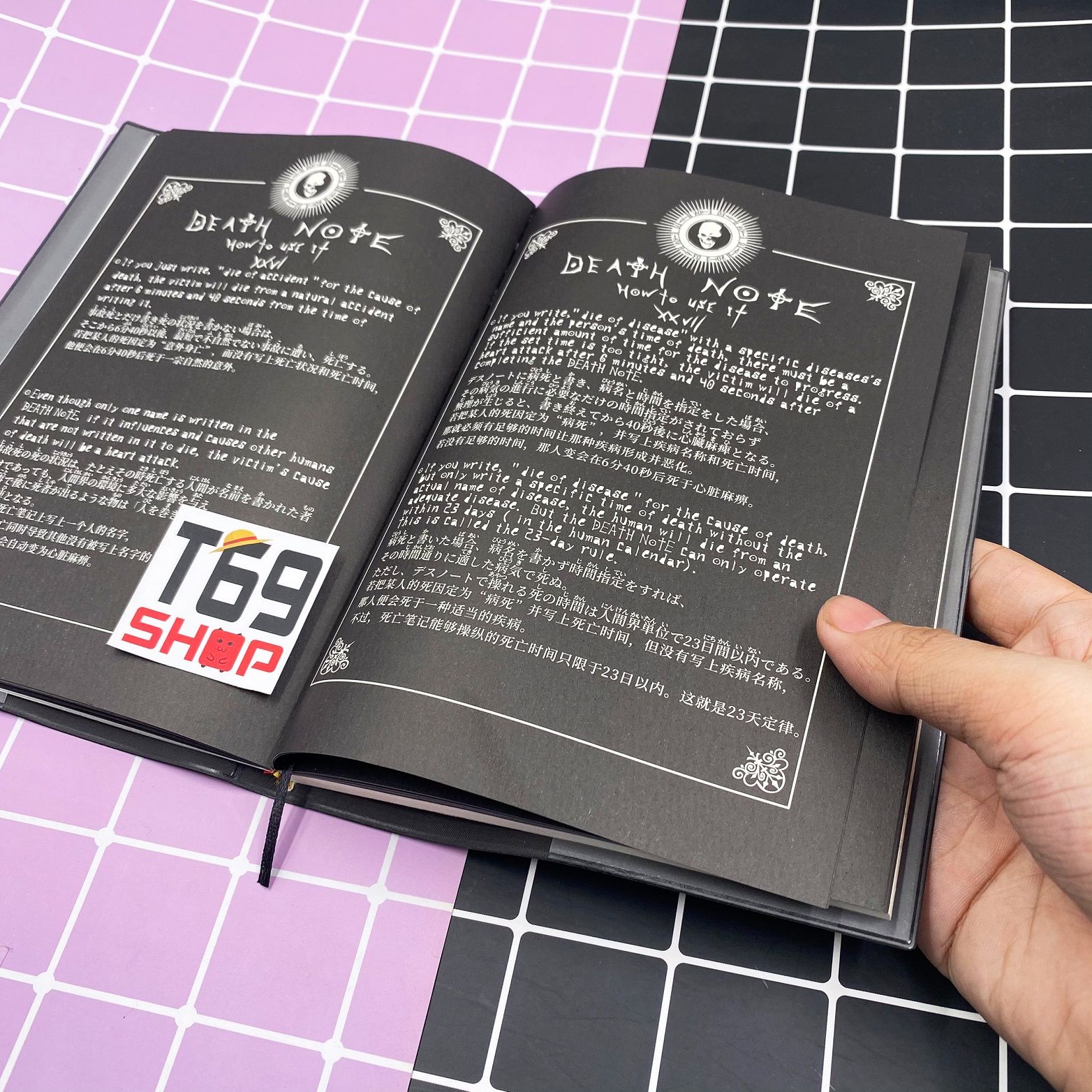 [Tặng kèm bút] Sổ tay anime Death Note – T69 Shop