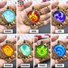 [Loại lớn] Móc khóa kim loại Nguyên tố Vision game Genshin Impact: Inazuma, Liyue, Mondstadt, Sumeru