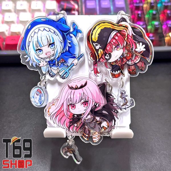 Móc khóa mica Hololive VTuber