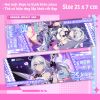 Vé laser game Honkai Impact 3 - Thẻ Bookmark dùng đánh dấu trang (Có hologram lấp lánh)